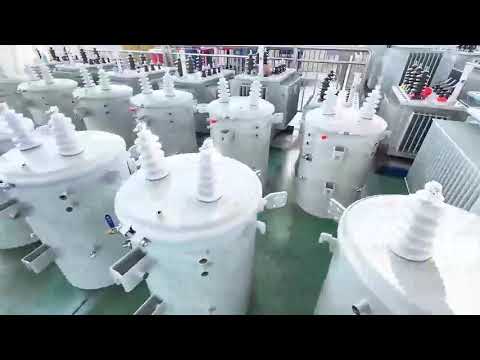 Tengyi Pole Mount Transformer - From Production to Test Before Delivery