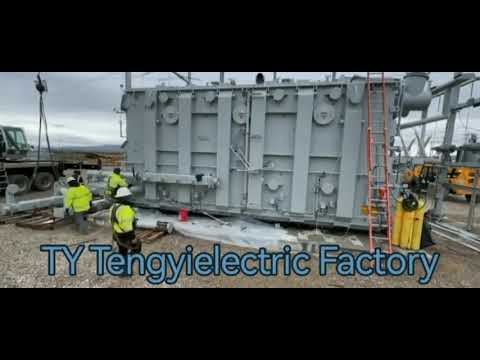 220kV Power Transformer Installation in America