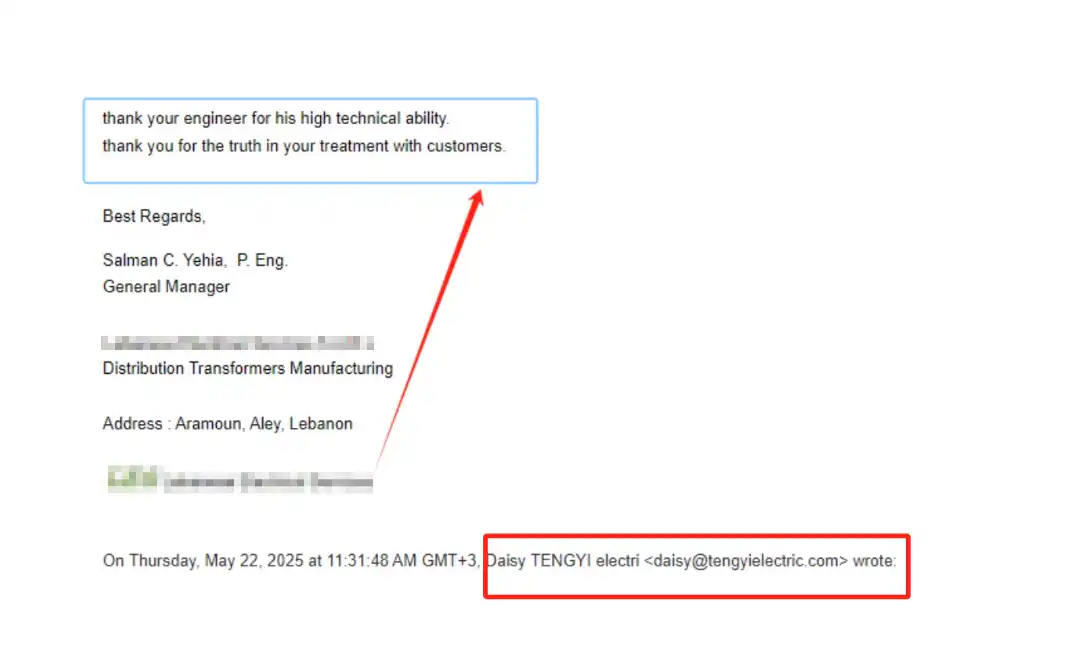 client feedback2